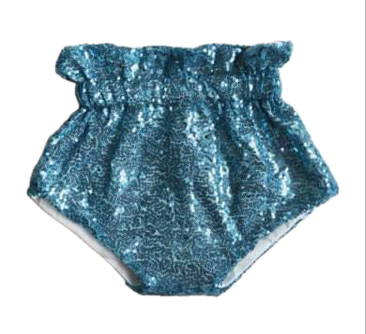 ᴡᴇᴇᴋʟʏ ᴘʀᴇ ᴏʀᴅᴇʀ Sequin Bummies (Blue)