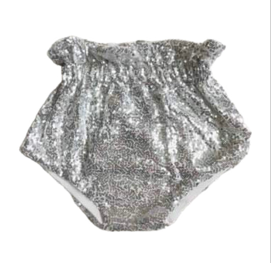 ᴡᴇᴇᴋʟʏ ᴘʀᴇ ᴏʀᴅᴇʀ Sequin Bummies (Silver)