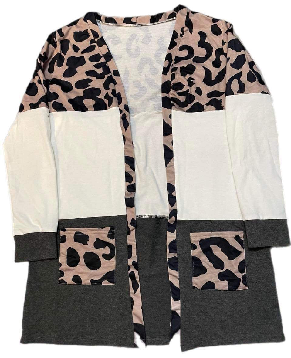 Small  Women's Animal Print Cardigan  *CLOSEOUT SALE*