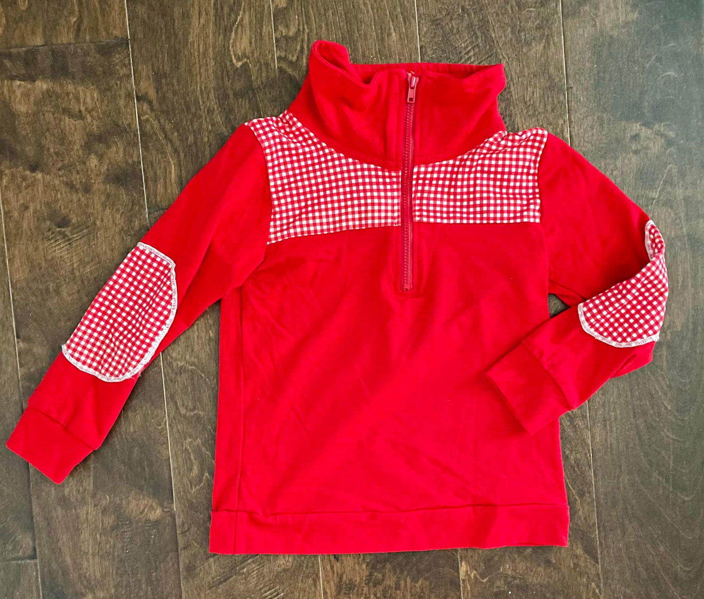 3T  ʀᴇᴀᴅʏ ᴛᴏ ꜱʜɪᴘ! Lightweight Quarter Zip (Red)