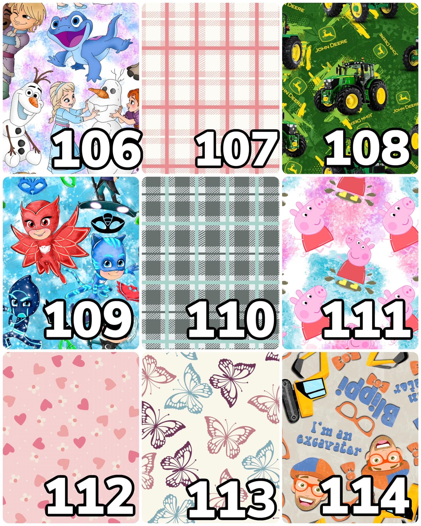 Basic Christmas Eve Box (30x40" Blanket/Personalized Gingerbread Plush/Pajamas)