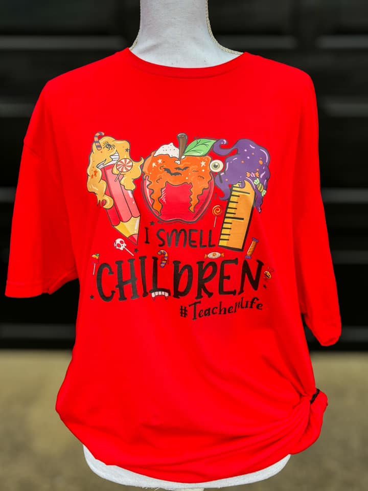 Adult Large I Smell Children Graphic Tee Ready to Ship