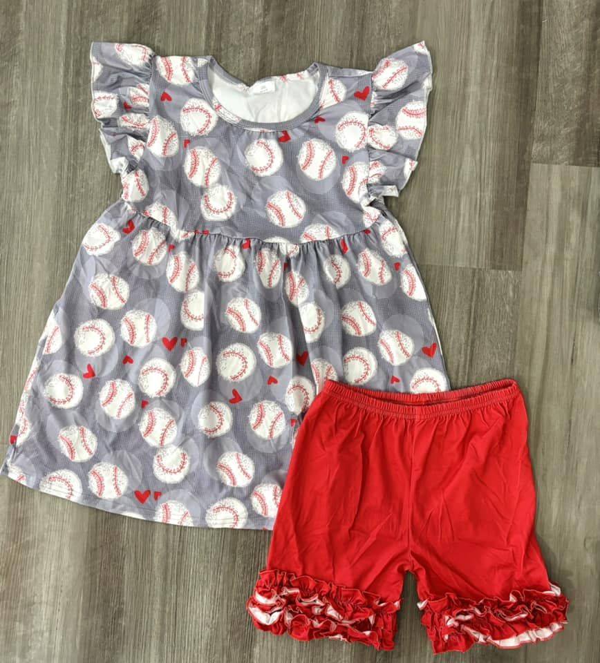 8-9    ʀᴇᴀᴅʏ ᴛᴏ ꜱʜɪᴘ! Baseball Tunic and Shorts