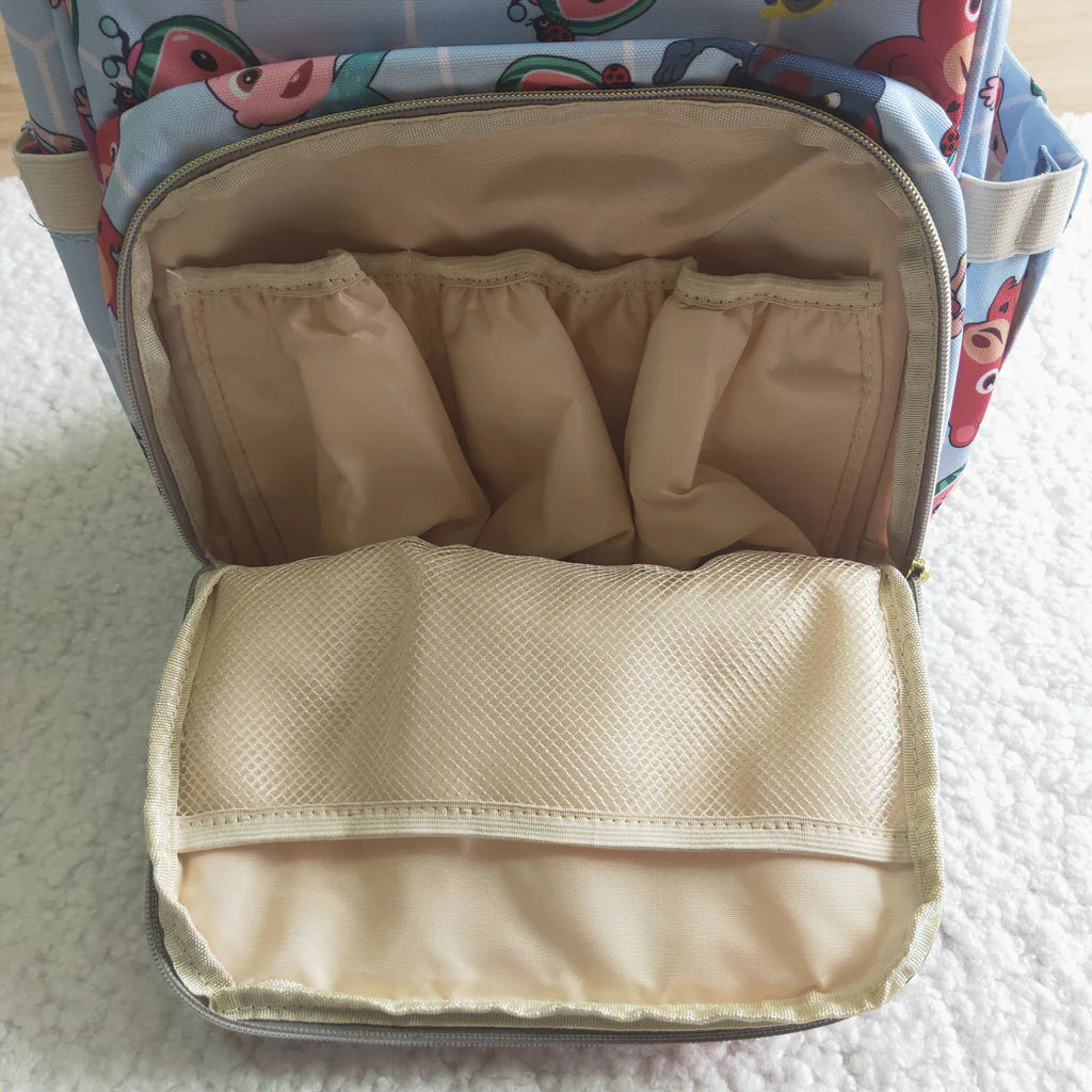 ᴡᴇᴇᴋʟʏ ᴘʀᴇ ᴏʀᴅᴇʀ Diaper Bag Backpack- Melon 10x16"