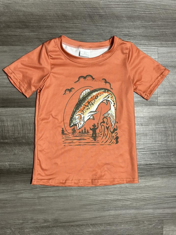 3T   ʀᴇᴀᴅʏ ᴛᴏ ꜱʜɪᴘ!  Fishing Tee