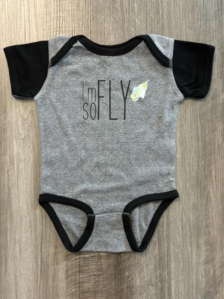 12mo   ʀᴇᴀᴅʏ ᴛᴏ ꜱʜɪᴘ! So Fly Romper