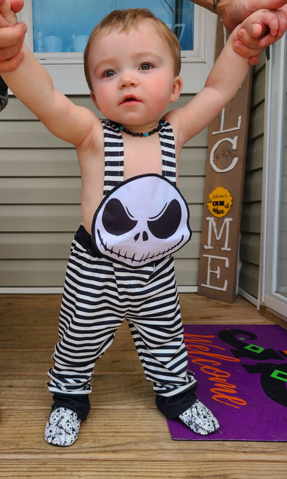 ᴡᴇᴇᴋʟʏ ᴘʀᴇ ᴏʀᴅᴇʀ Halloween Jack Overalls