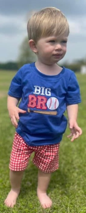 ᴡᴇᴇᴋʟʏ ᴘʀᴇ ᴏʀᴅᴇʀ Embroidered Big Bro Baseball Set