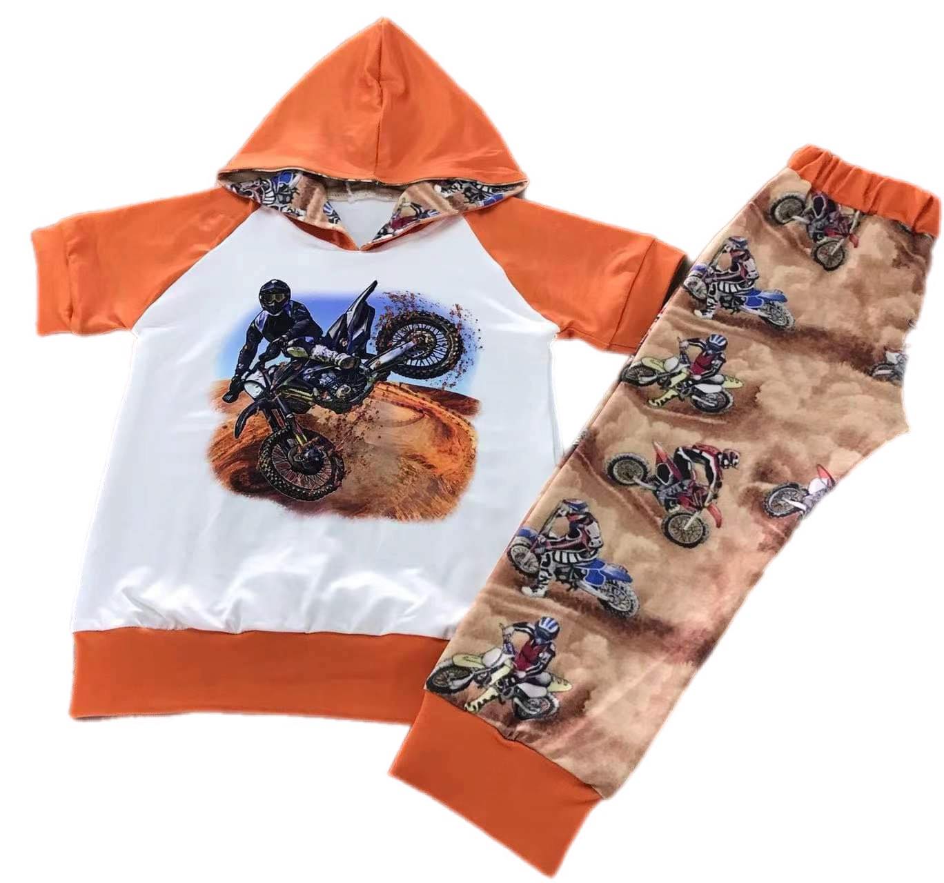 ᴡᴇᴇᴋʟʏ ᴘʀᴇ ᴏʀᴅᴇʀ Dirt Biking Hoodie Set