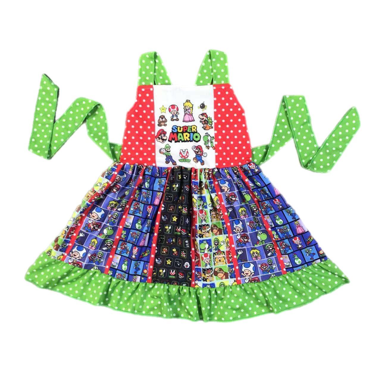 ᴡᴇᴇᴋʟʏ ᴘʀᴇ ᴏʀᴅᴇʀ Super Brothers Twirl Dress