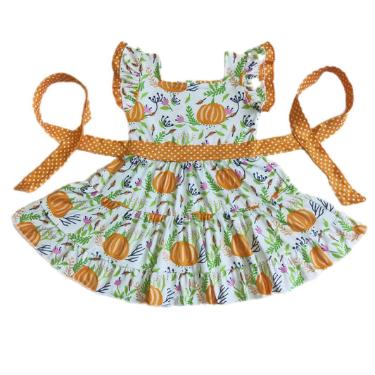 ᴡᴇᴇᴋʟʏ ᴘʀᴇ ᴏʀᴅᴇʀ Pumpkin Ruffle Dress