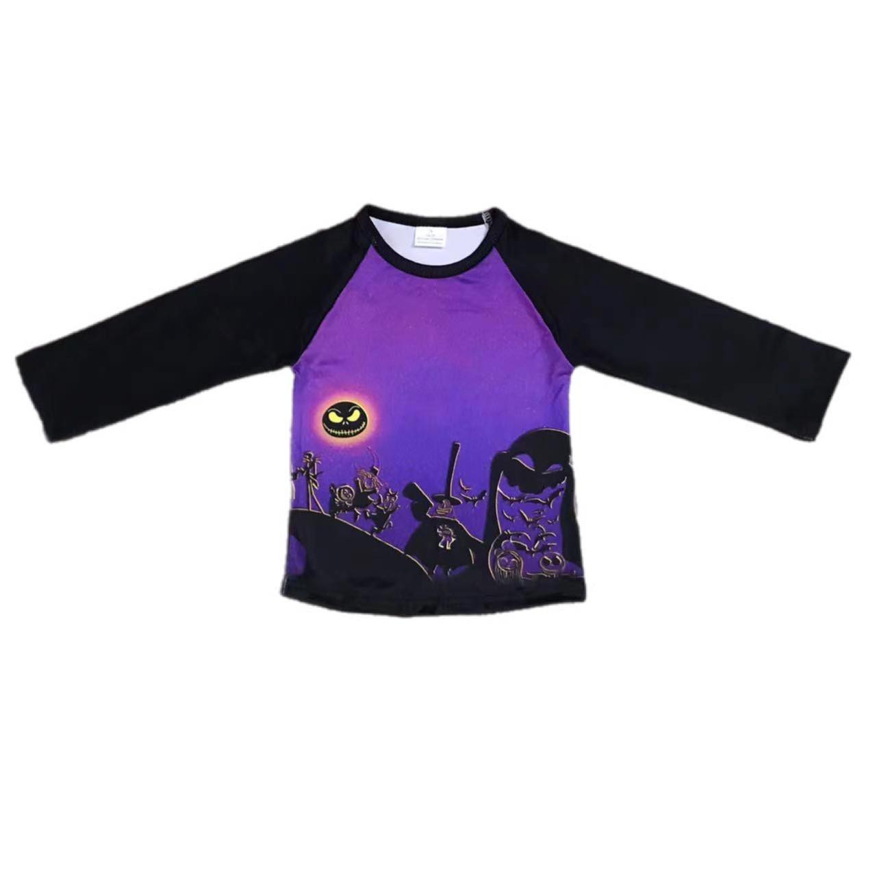 ᴡᴇᴇᴋʟʏ ᴘʀᴇ ᴏʀᴅᴇʀ Halloween Jack Long Sleeve Tee