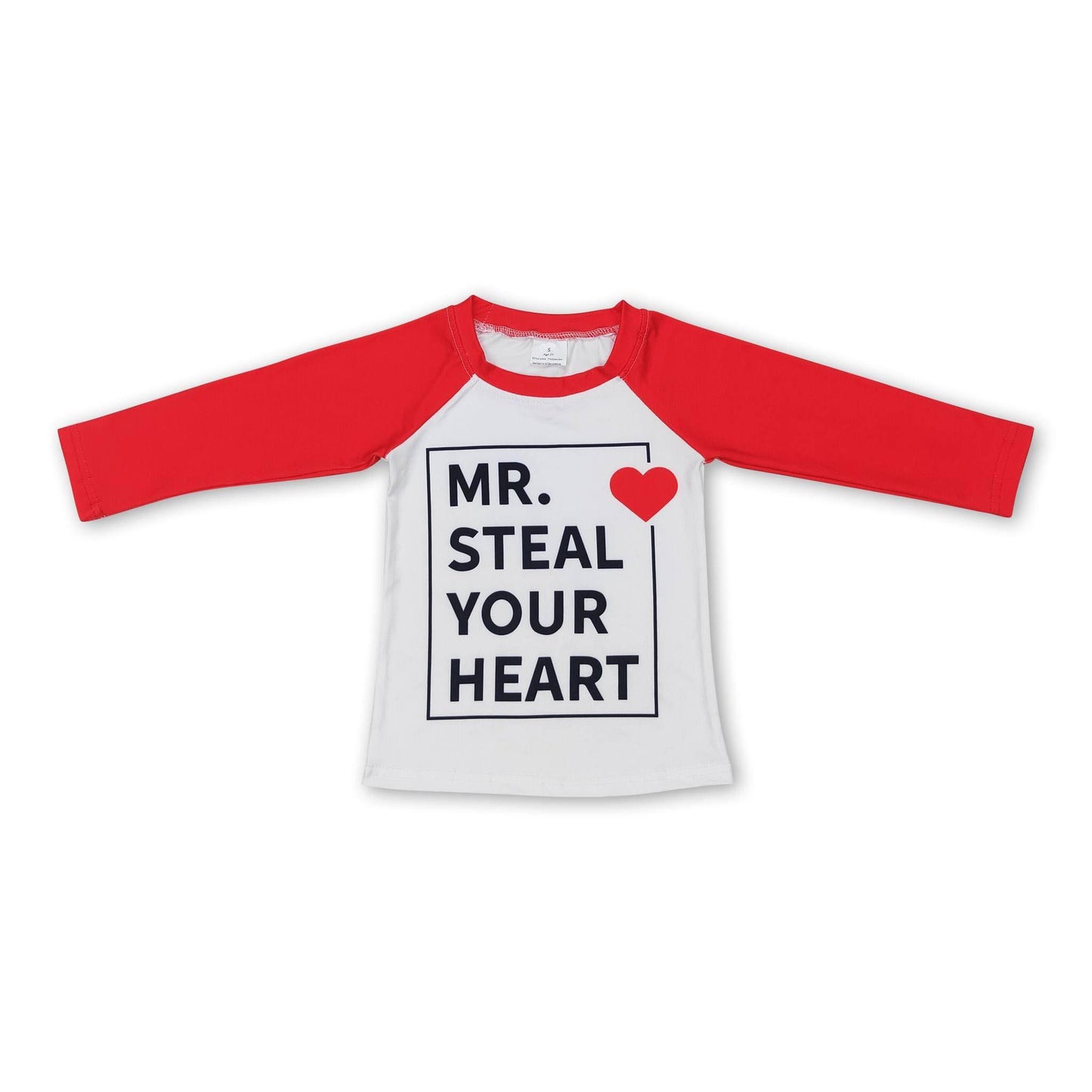 ᴡᴇᴇᴋʟʏ ᴘʀᴇ ᴏʀᴅᴇʀ Valentine's Day Mr Steal Your Heart Long Sleeve Tee