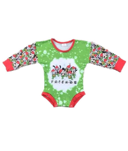 ᴡᴇᴇᴋʟʏ ᴘʀᴇ ᴏʀᴅᴇʀ Christmas Magical Friends Bubble Romper