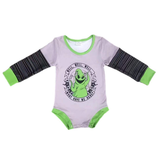 ᴡᴇᴇᴋʟʏ ᴘʀᴇ ᴏʀᴅᴇʀ Halloween Jack Boogie Man Romper