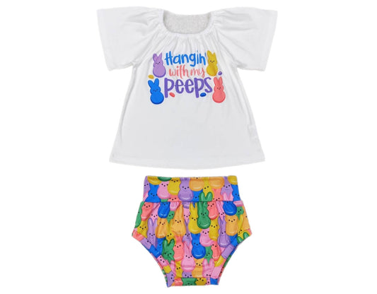 ᴡᴇᴇᴋʟʏ ᴘʀᴇ ᴏʀᴅᴇʀ Easter Hanging with my Peeps Bummies Set