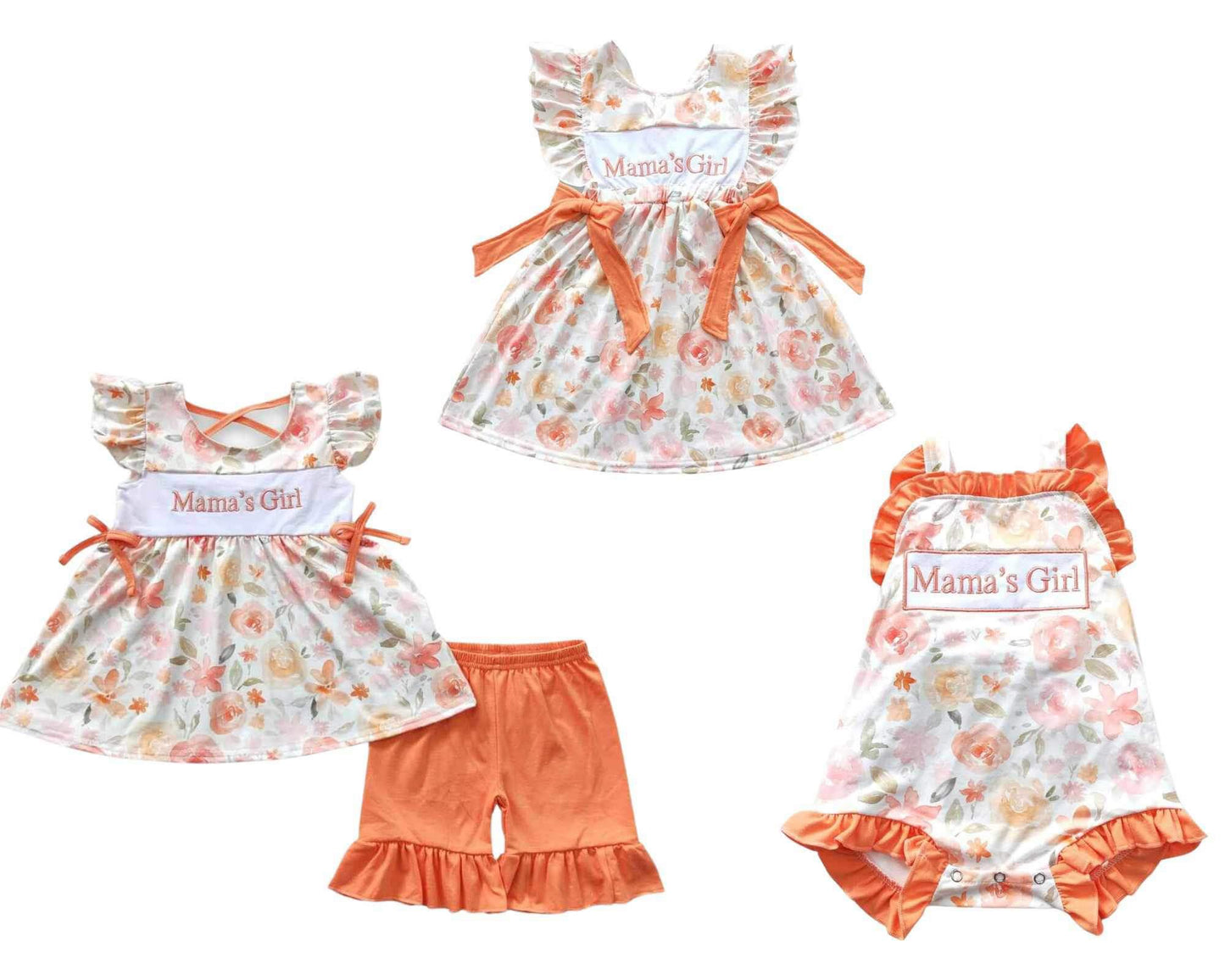 ᴡᴇᴇᴋʟʏ ᴘʀᴇ ᴏʀᴅᴇʀ Mama's Girl Shorts Set, Ruffle Romper, or Dress