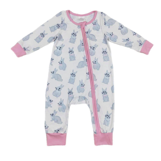 ᴡᴇᴇᴋʟʏ ᴘʀᴇ ᴏʀᴅᴇʀ Easter Pink Bunnies Zippie