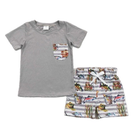 ᴡᴇᴇᴋʟʏ ᴘʀᴇ ᴏʀᴅᴇʀ Fishing Shorts Set