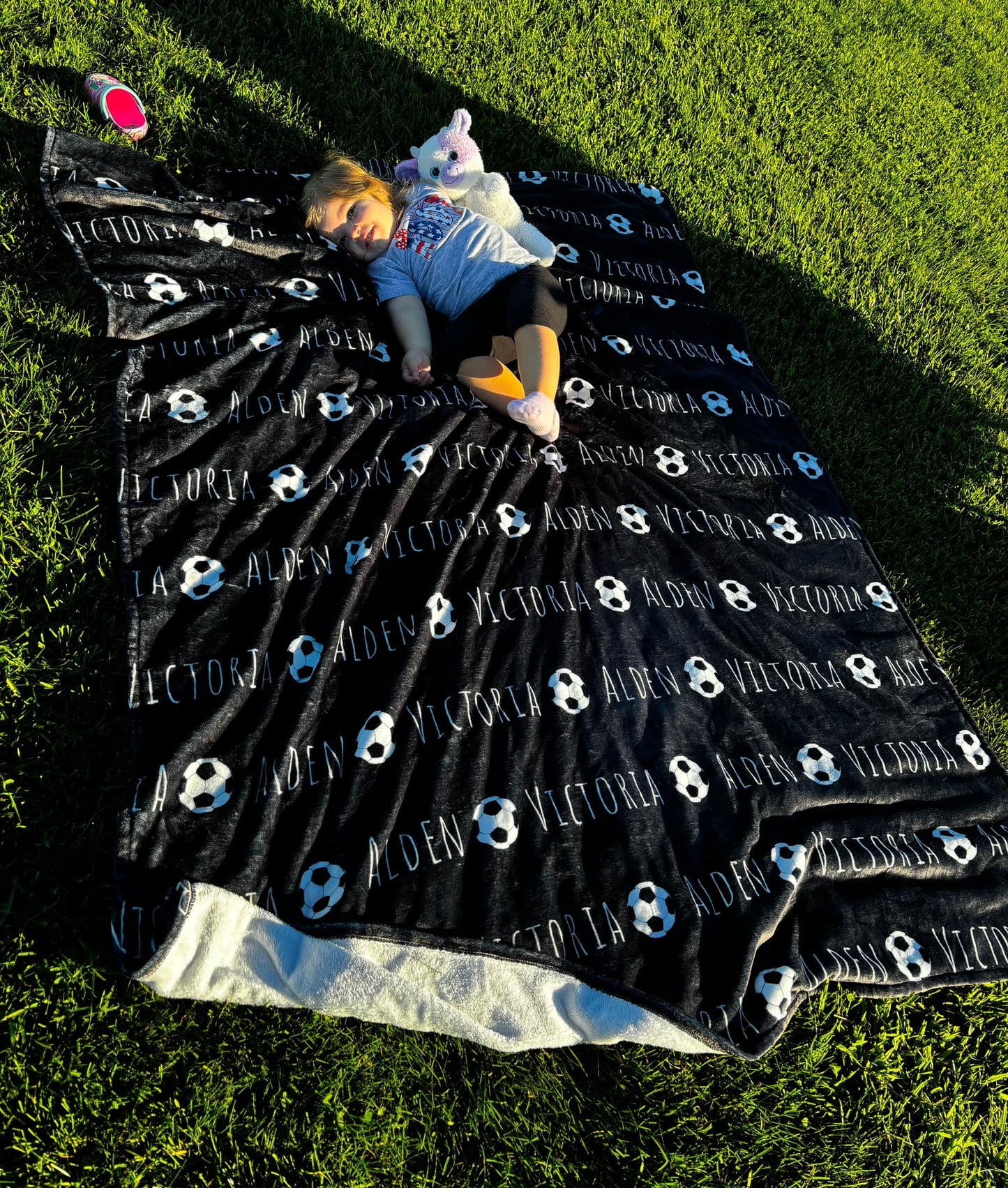 Sports Personalized Items ~ Blankets ~