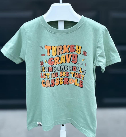 Turkey Gravy Beans and Rolls Graphic Tee Ready to Ship