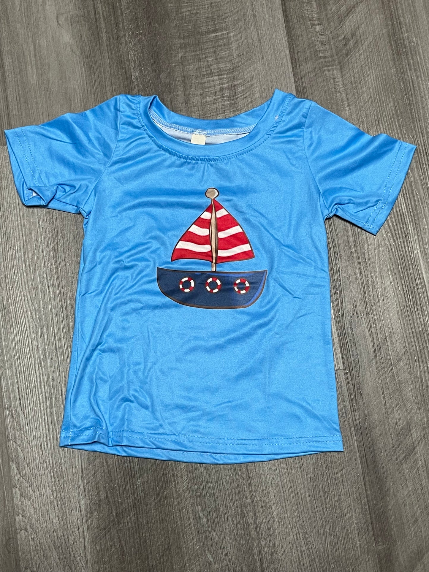 2T & 3T Nautical Tee: discounted for slight fading ʀᴇᴀᴅʏ ᴛᴏ ꜱʜɪᴘ!