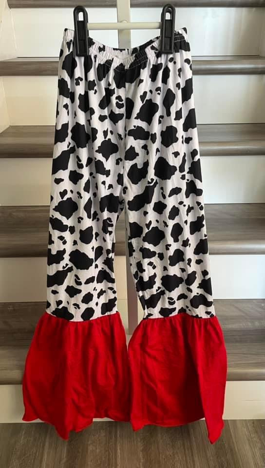 10-12   ʀᴇᴀᴅʏ ᴛᴏ ꜱʜɪᴘ! Cow Bell Pants